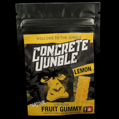 Concrete Jungle - 100mg Live Resin - Lemon